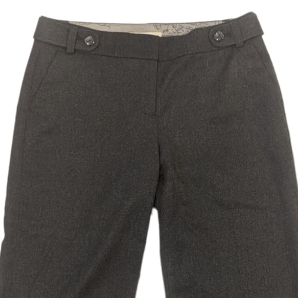 Rw & Co charcoal grey culotte pants size 4 - Picture 4 of 6